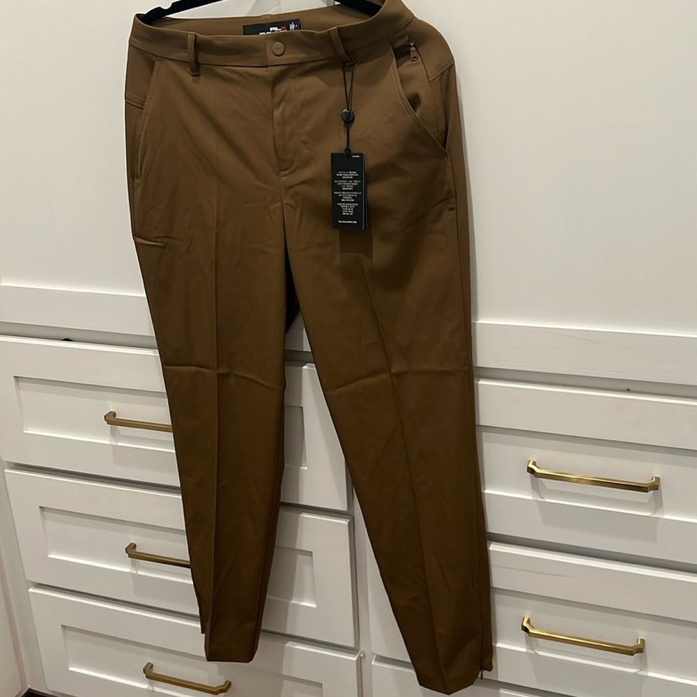 RLX 5 Pocket Stretch Golf pants. Brown. Women size 2. NWt